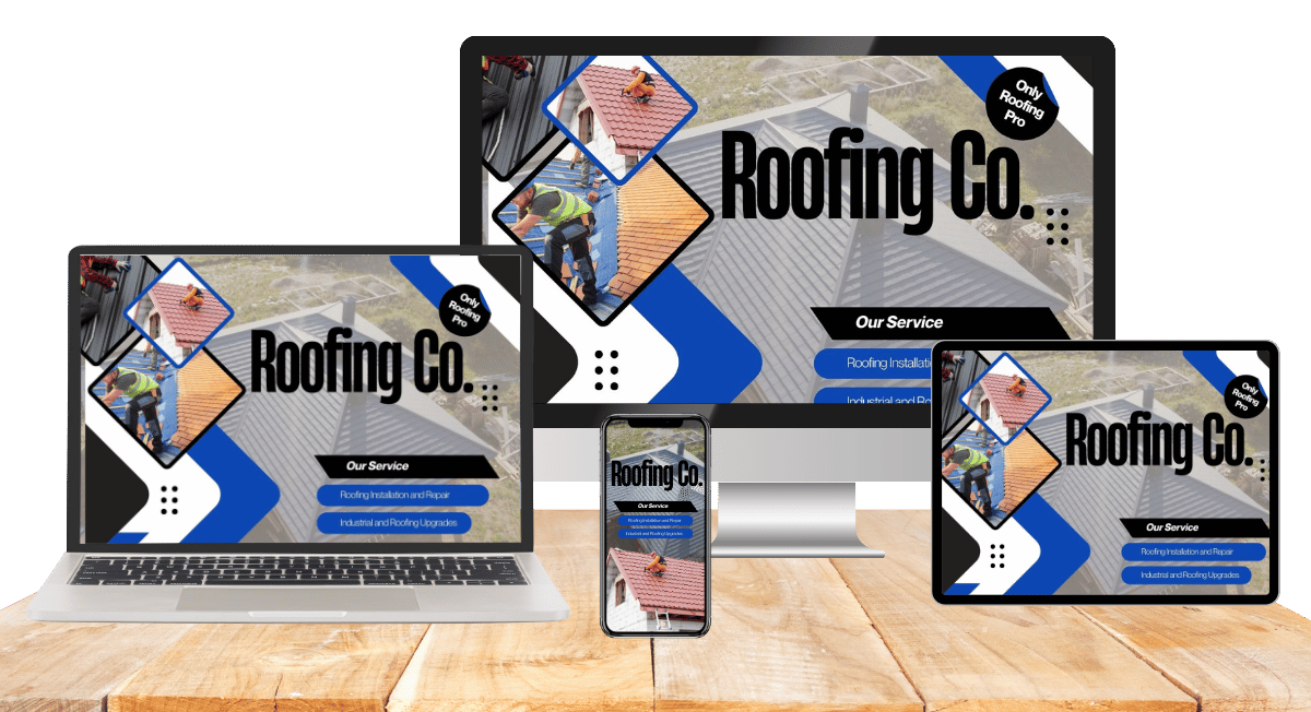 Website Design Only Roofing